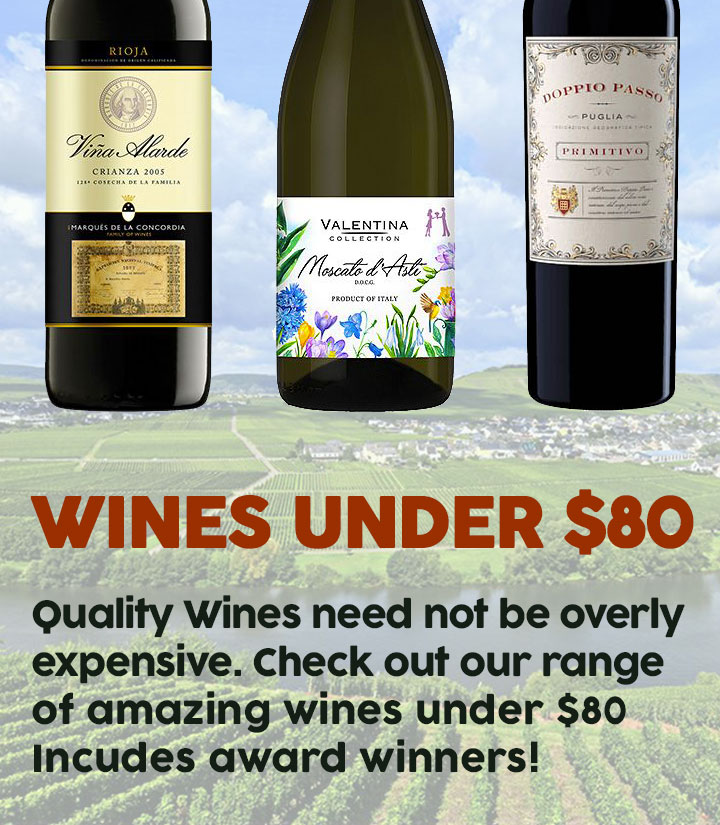 Wines Costing HK$80 and Under