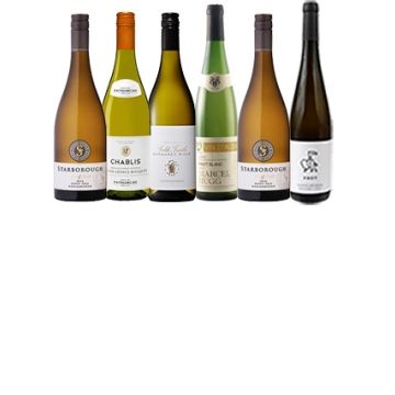 A mixed case of luxury white wines