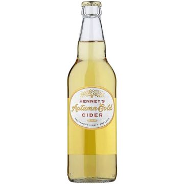 Henney’s AUTUMN GOLD 500ml bottles
