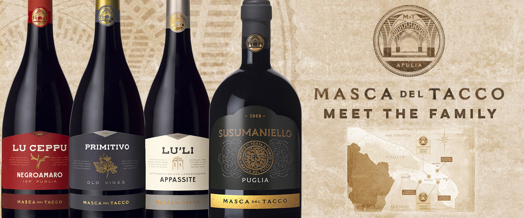 Masca del Tacco Wines, Puglia, Italy